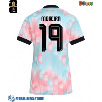 Fotballdrakt Dame Belgia Diego Moreira #19 Bortedrakt VM 2026 Kortermet